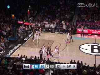 NBA常规赛 76人VS篮网 20250105