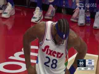 NBA常规赛 快船VS76人 20241125