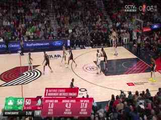 NBA常规赛 凯尔特人VS开拓者 20240312