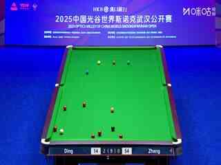 2025斯诺克武汉公开赛延期资格赛及64进32 丁俊晖5-1张浩（朱蒙） 20250824