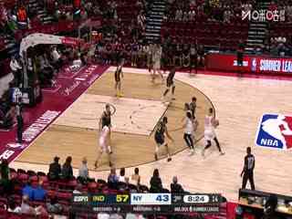 NBA夏季联赛 步行者VS尼克斯 20250718