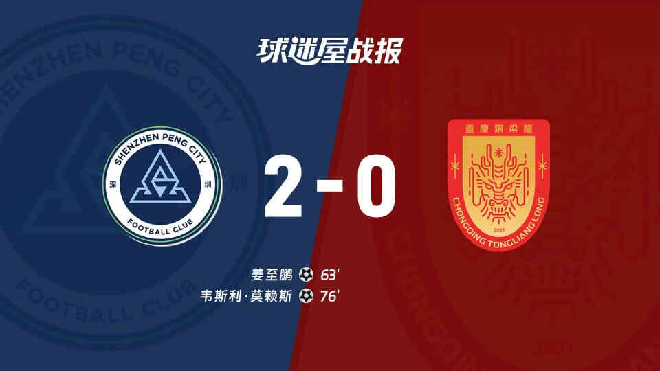深圳新鹏城vs重庆铜梁龙 20260802